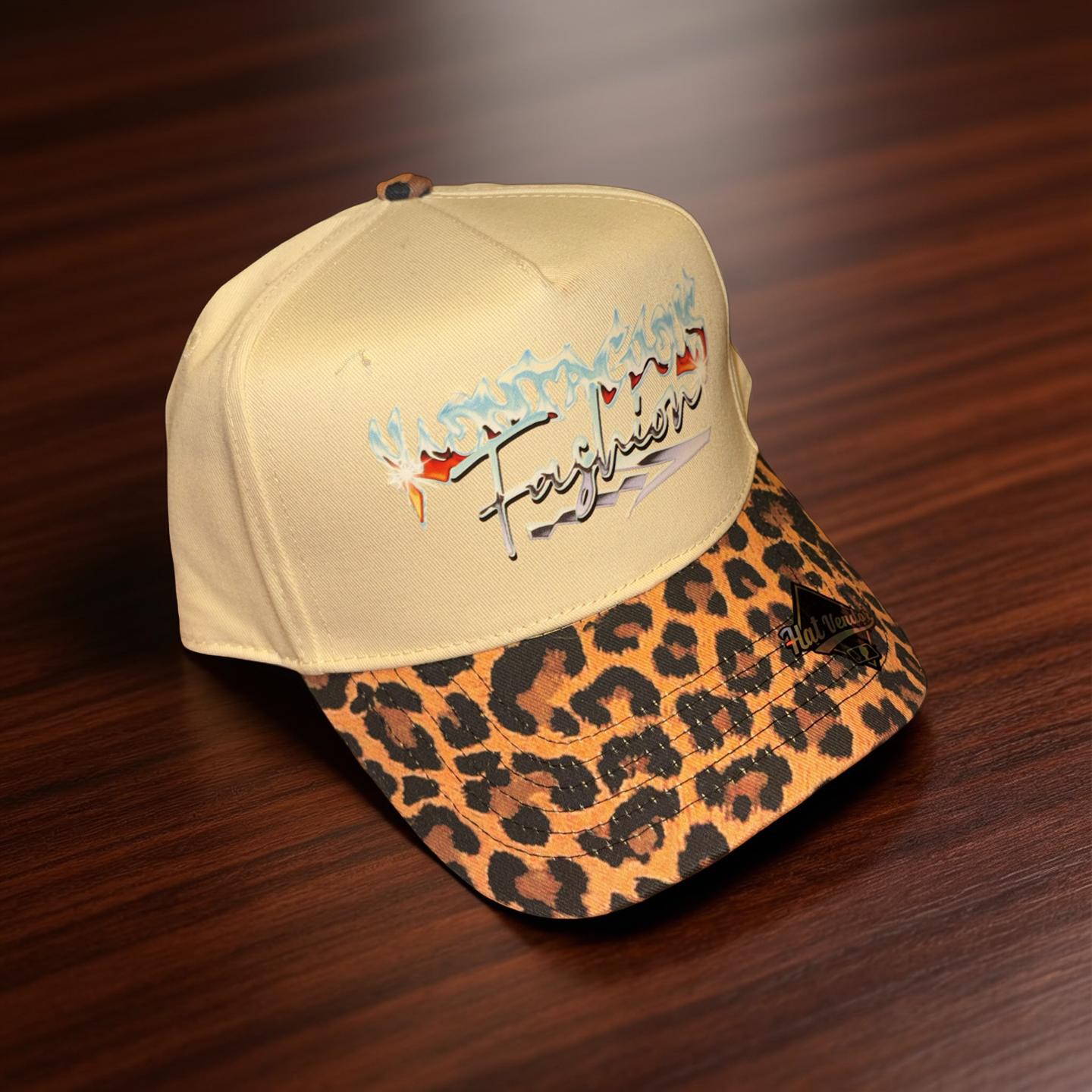 Flames/Cheetah/Camo Suede Hat