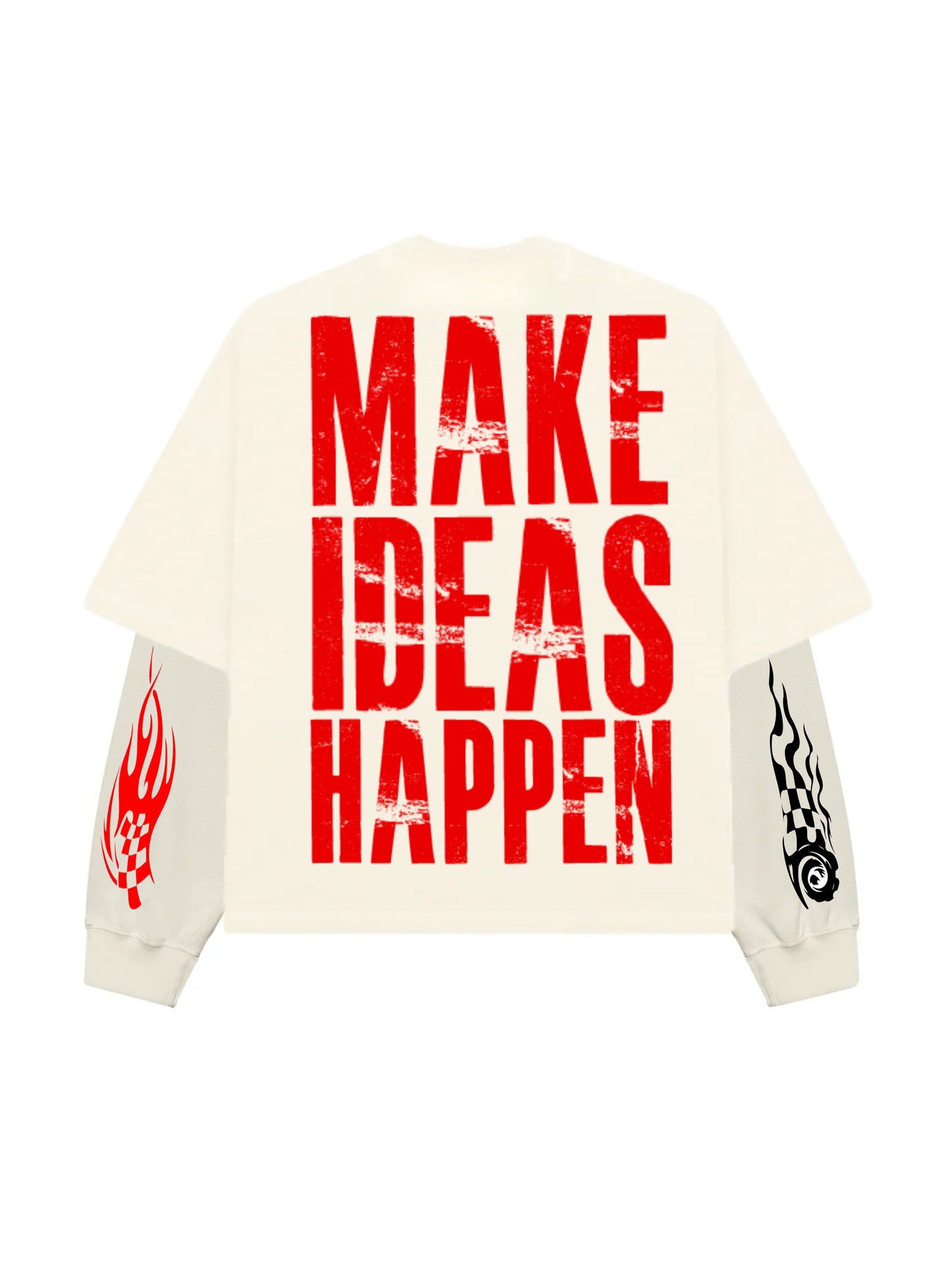 Heavy Tee with thermal sleeves