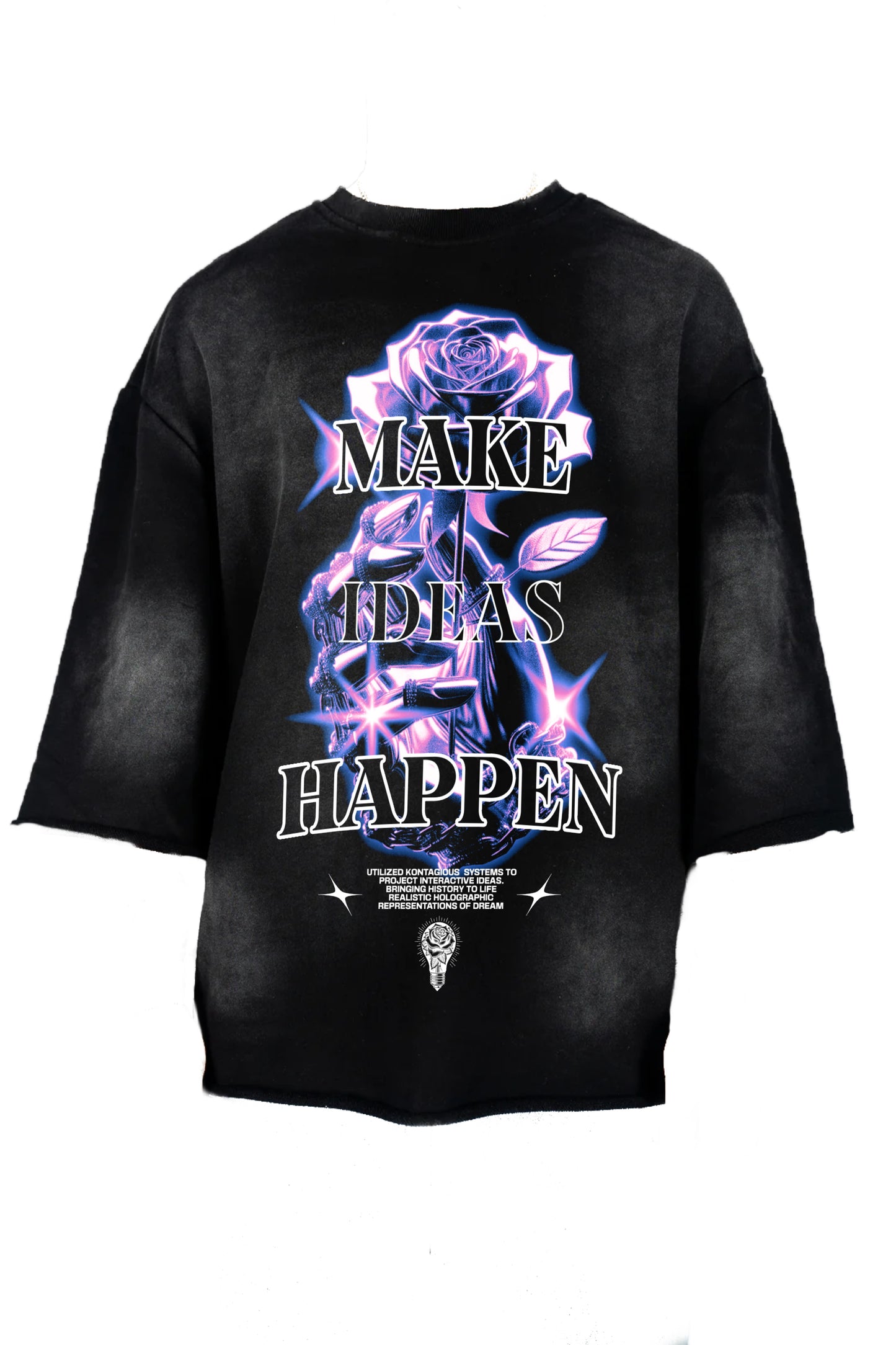 SUN-DRIED CROPPED CREWNECK