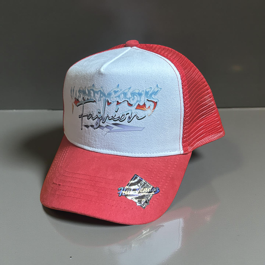 Suede Trucker Hat ￼