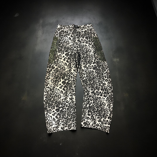 Leopard print pants